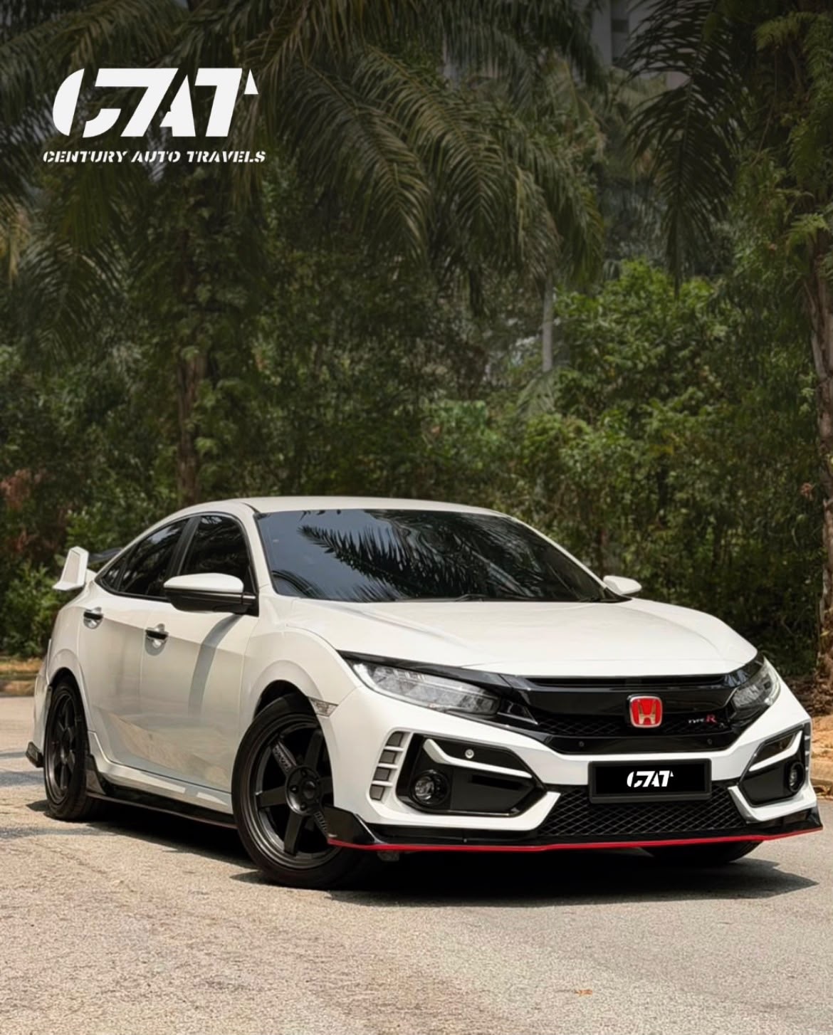 Honda Civic FC 2020, Century Auto Travels rental fleet
