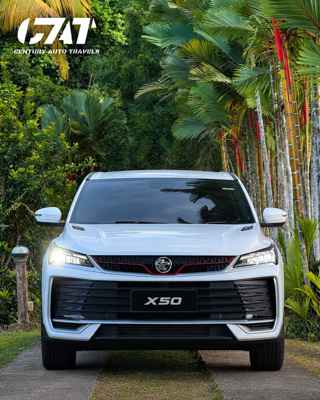 Proton X50 2025 Executive, Century Auto Travels rental fleet